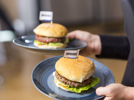 Photo of Impossible Foods burgers