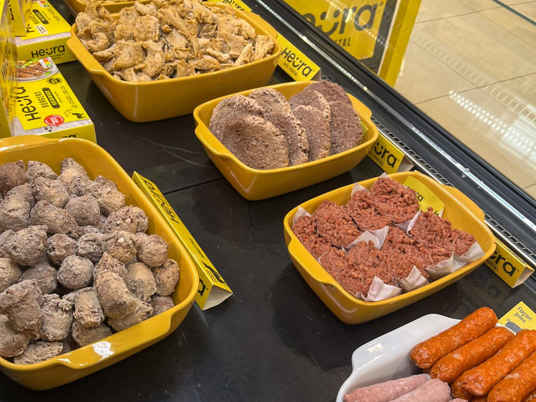 Heura's popup plant-based butcher shop